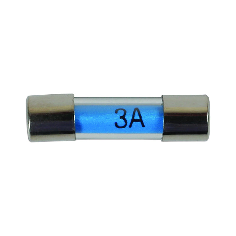 Connect Mini Glass Radio Fuses 3A, 100pc 30504 Tool Connection - Dynamic Drive