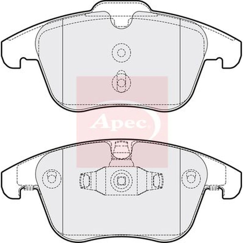 Apec Front Brake Pad Set PAD2085