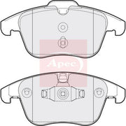 Apec Front Brake Pad Set fits MG Gs 2016 on 1.5