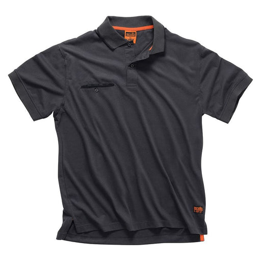 Scruffs Worker Polo Graphite S Scruffs - Dynamic Drive