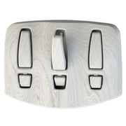 Froli Triple Wall Hook Kit: Grey, for Campervan, Caravan & Motorhome Froli - Dynamic Drive