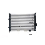 Mahle Engine Radiator fits Nissan Qashqai I 2007-2013 1.6