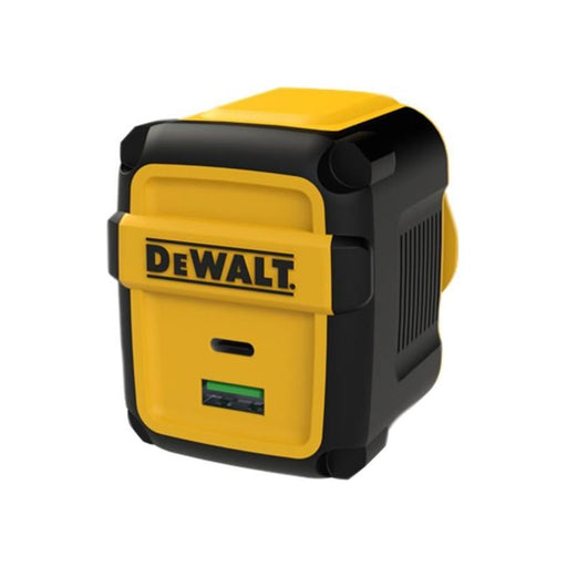 Dewalt Telecoms 2-Port United Kingdom PD Wall Charger 49.5W DEWALT Telecoms - Dynamic Drive