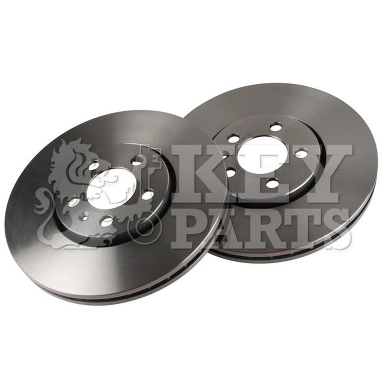 Key Parts Front & Rear Brake Discs & Pads fits VW Golf 1997-2006 1.8 1.9 2.3