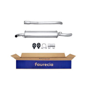 Hella End Silencer Rear fits Fiat Cinquecento 1994-1998 1.1
