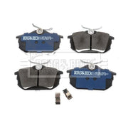 Borg & Beck Front & Rear Brake Discs & Pads fits Mitsubishi Carisma 1995-2006