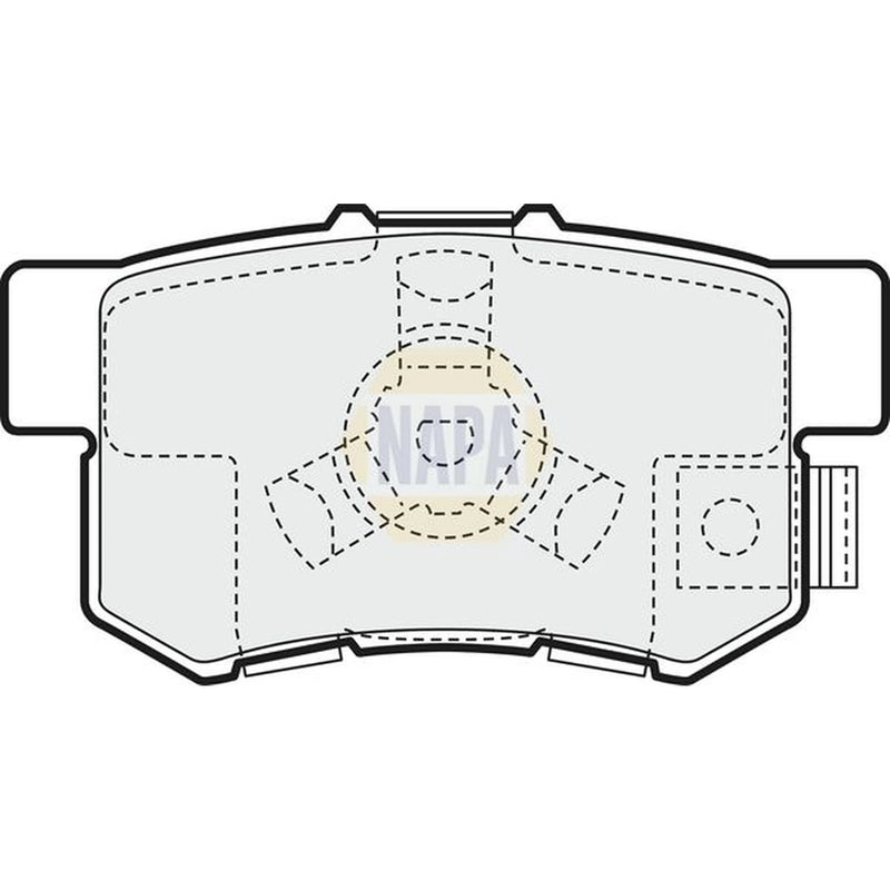 NAPA Front & Rear Pads fits Subaru Forester 2013 on 2.0