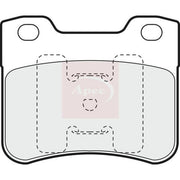 Apec Front Brake Pad Set fits Citroën Saxo 1996-2003 1.0 1.1 1.4