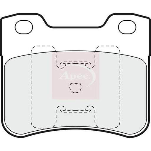 Apec Front Brake Pad Set PAD917