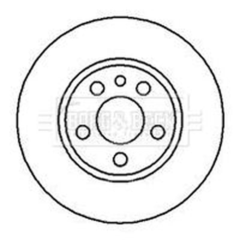 Borg & Beck Front & Rear Brake Discs & Pads fits Fiat Ulysse 1997-2002 1.8
