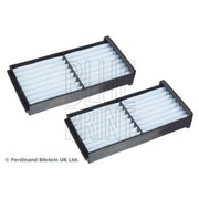 Blue Print Cabin Air Filter Set Wide High fits Mitsubishi Shogun Pinin I