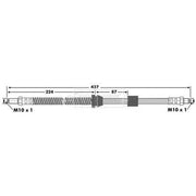 Borg & Beck Brake Hydraulic Hose Line Front Right BBH6963