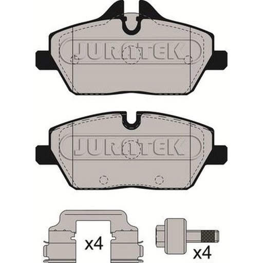 Juratek Front Brake Pad Set fits BMW I3 2013 on