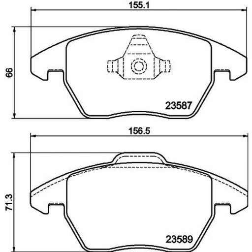 Mintex Brake Pad Set