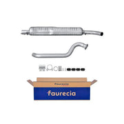 Hella Middle Silencer fits Opel Zafira A 1999-2005 2.0