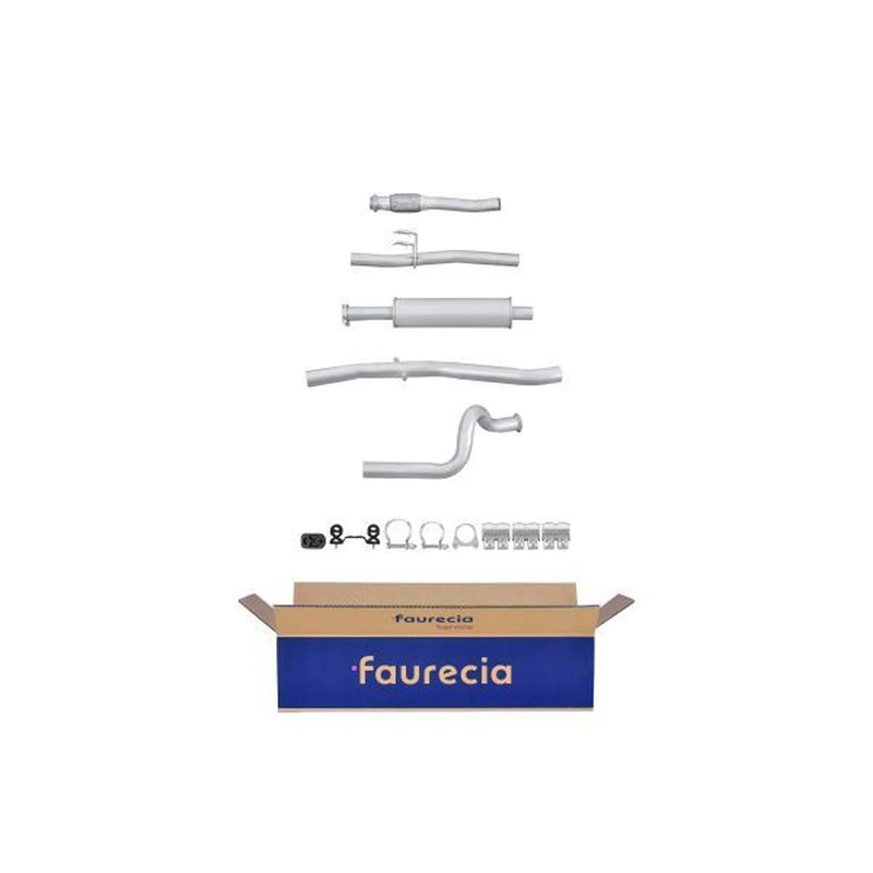 Hella Front Silencer Front fits Peugeot 206 Sw 2003 on 1.4