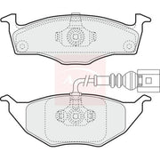 Apec Front Brake Pad Set fits Audi A2 2001-2005 1.2