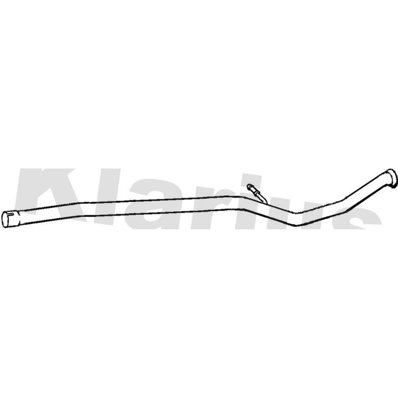 Klarius Exhaust Pipe OD fits Citroën Berlingo / Berlingo First 1999-2005 2.0