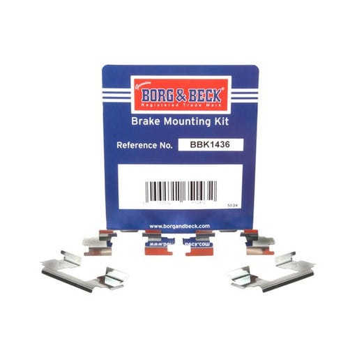 Borg & Beck Brake Pad Accessory Fitting Kit Front BBK1436