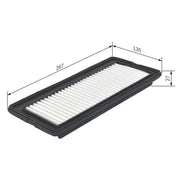 Bosch Engine Air Filter fits Hyundai Amica / Atoz 1998-2003 1.0