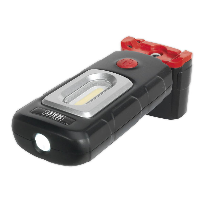 Sealey Rechargeable LED Inspection Lamp 360 COB Work Light Super Bright Black Sealey  - Dynamic Drive