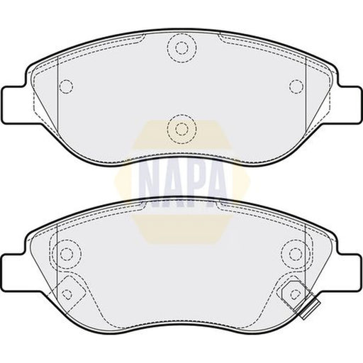 NAPA Front Brake Pad Set NBP1549