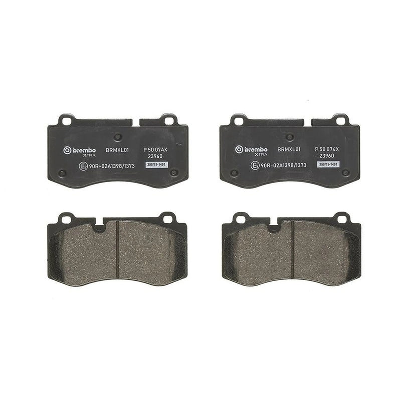 Brembo 4 x Front Brake Pad Set fits Mercedes-Benz Cls 2006-2010 219.372
