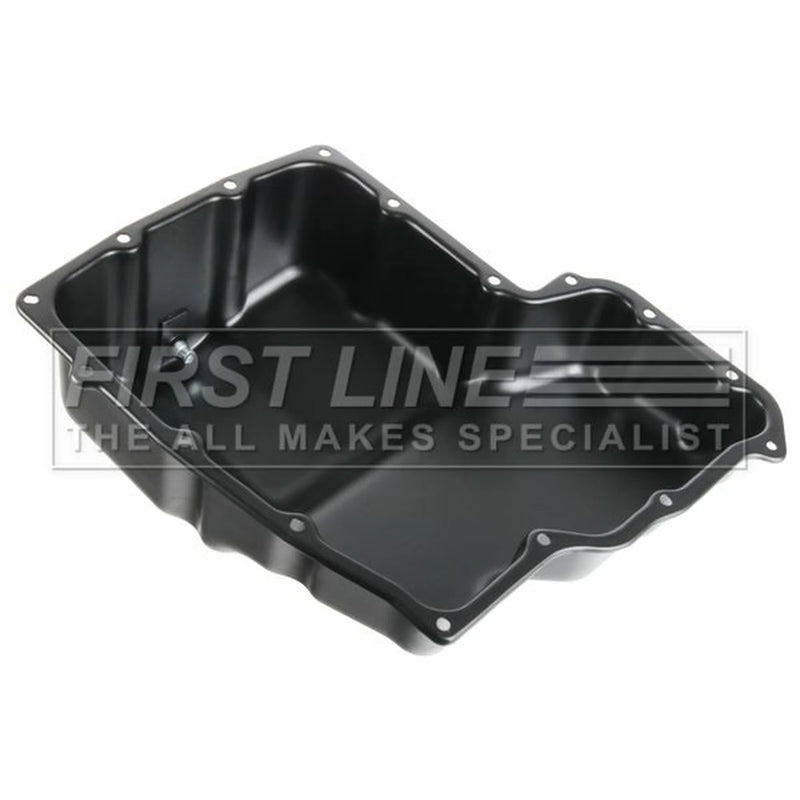 First Line Engine Oil Sump Pan Steel fits Ford Transit 2000-2014 2.0 2.4