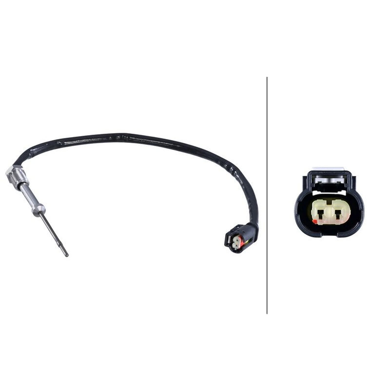 Hella Exhaust Gas Temperature Sensor before soot particu 6PT 358 284-221