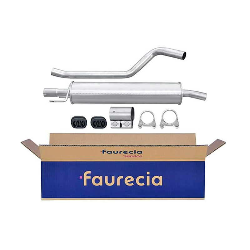 Hella Middle Silencer fits Opel Corsa C 2000-2009 1.2 1.4