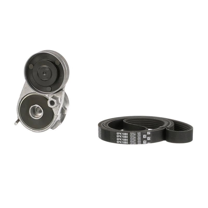 Gates V-Ribbed Belt Set fits Audi A4 B5 1995-2001 2.4 2.6 2.8