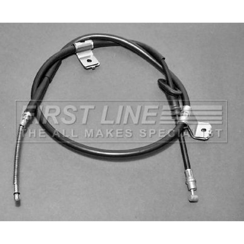 First Line Handbrake Cable Left Rear fits Hyundai Amica / Atoz 1998-2010 1.0 1.1