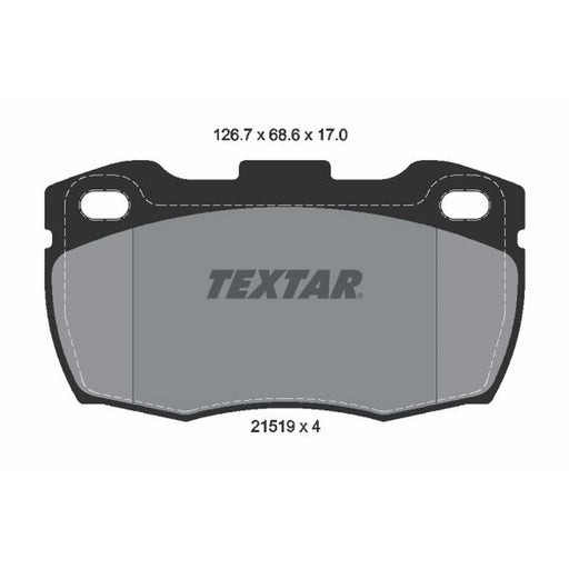 Textar Front Brake Pad Set 2151902