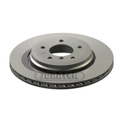 Juratek Front Vented & Rear Vented Brake Discs & Pads fits BMW 3 2000-2005