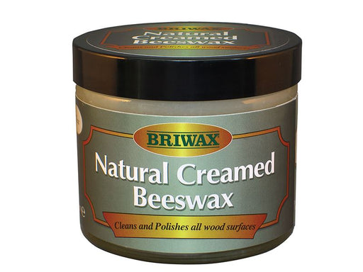 Briwax Natural Creamed Beeswax Clear 250ml Briwax - Dynamic Drive