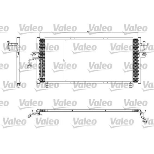 Valeo Air Conditioning Condenser 817253