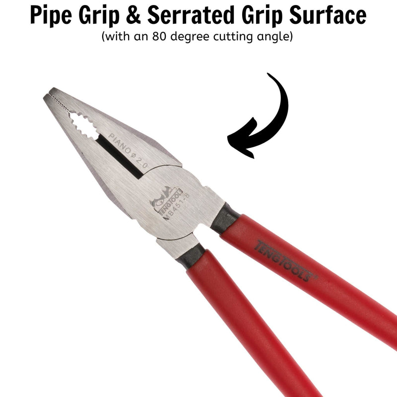 Teng Tools Combination Plier 200mm Teng Tools - Dynamic Drive