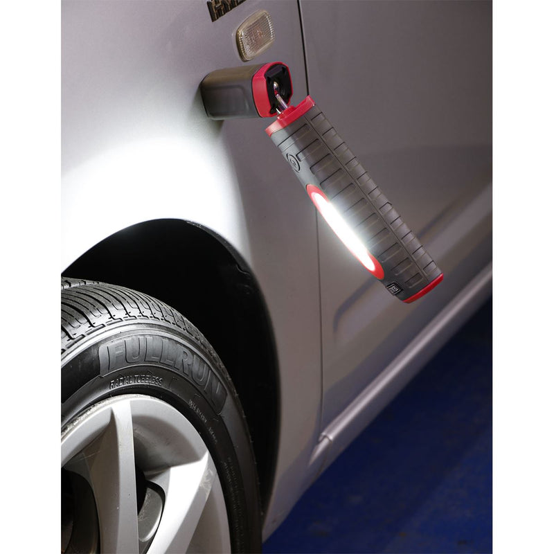 Sealey Rechargeable 360 Inspection Light 24 SMD & 3W SMD LED Red 2 x Lithium-ion Sealey - Dynamic Drive
