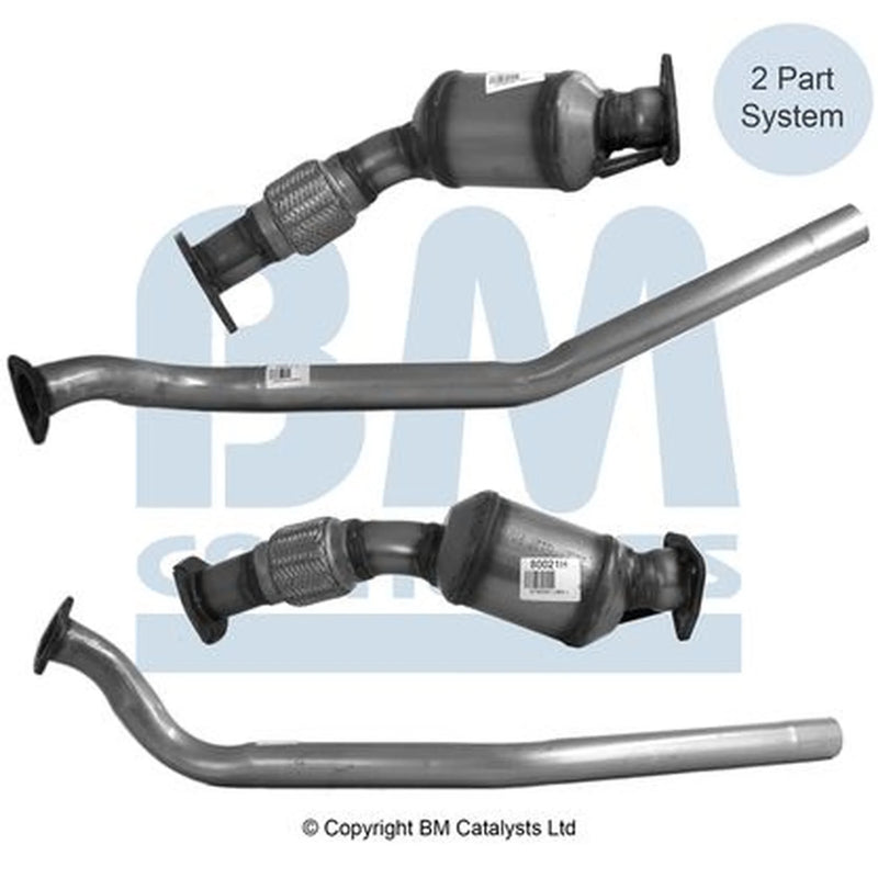 BM Catalysts Homologated Diesel Cat fits Audi A6 C5 2001-2005 1.9