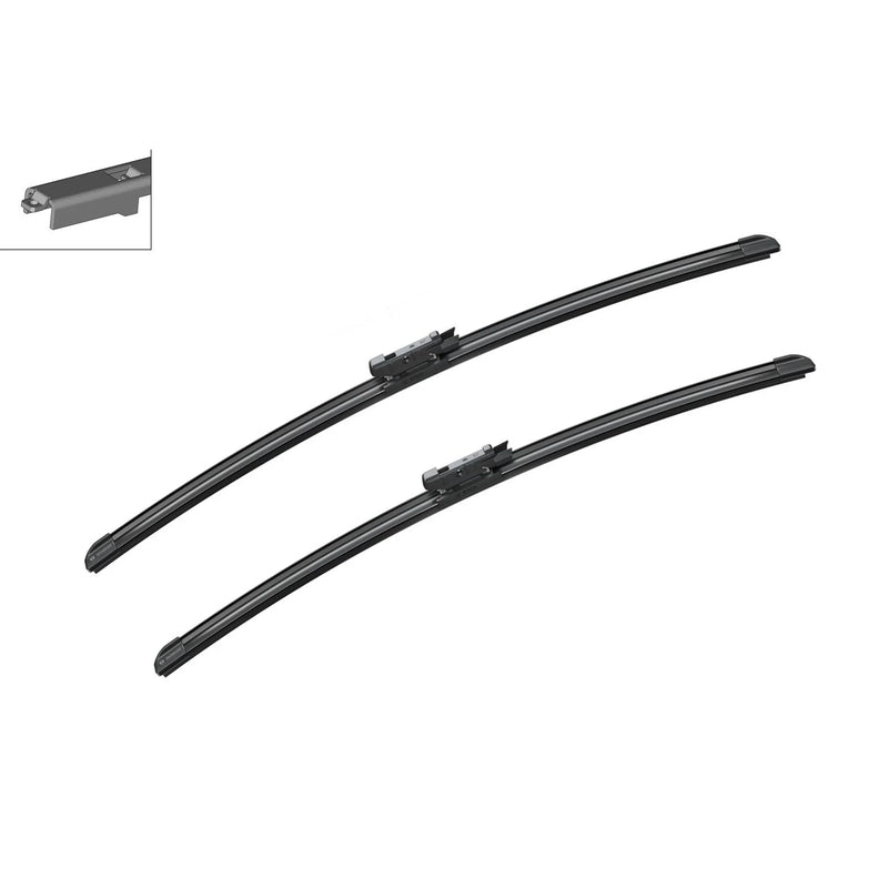 Bosch Aerotwin Wiper Blade Set 600mm + 575mm — A955S fits Alpina B5 2005-2010