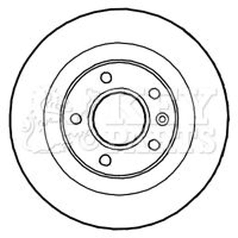 Key Parts Front & Rear Brake Discs & Pads fits Opel Astra J 2012-2015 1.7