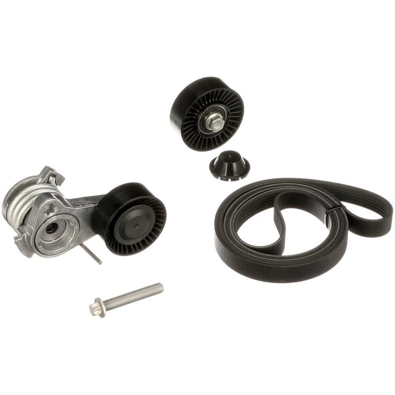 Gates V-Ribbed Belt Set fits BMW 1 2005-2013
