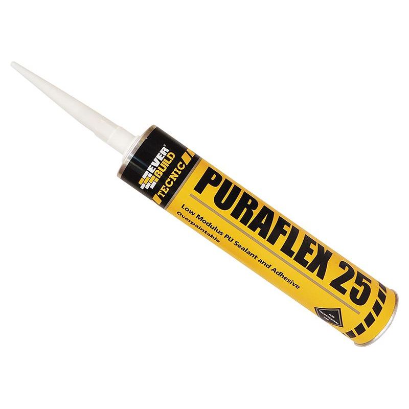 Everbuild Sika Industrial Puraflex 25 Sealant Brown 300ml Everbuild Sika - Dynamic Drive
