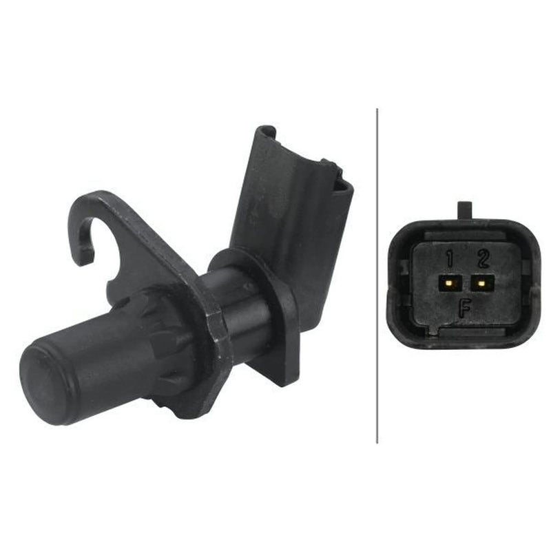Hella Crankshaft Position Sensor Flywheel side fits Citroën Berlingo 2000-2011