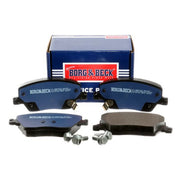 Borg & Beck Front Brake Vented Discs & Pads fits Fiat Tipo 2020 on 1.6