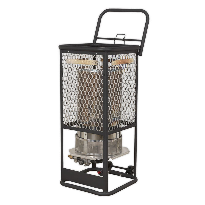 Sealey Space Warmer Industrial Propane Heater 125,000Btu/hr LPH125 Sealey  - Dynamic Drive