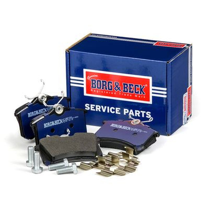 Borg & Beck Front & Rear Brake Discs & Pads fits Renault Grand Scénic III
