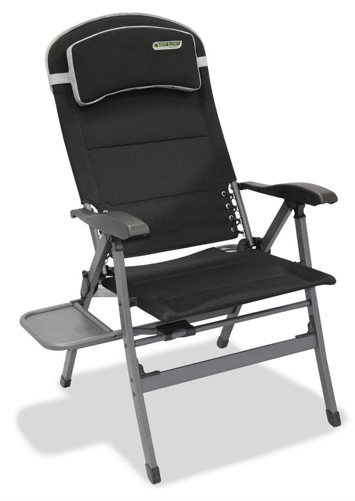 Quest Vienna Pro Comfort Camping Caravan Chair with Side Table Quest - Dynamic Drive