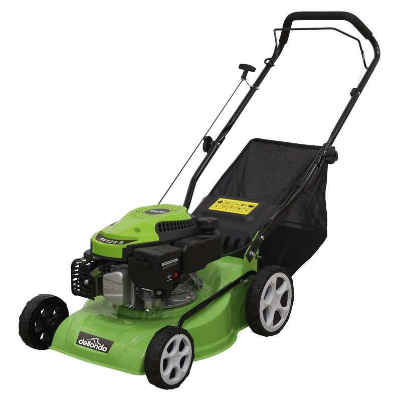 Dellonda 132cc 16"/40cm Hand-Propelled Petrol Lawnmower - 4-Stroke Dellonda  - Dynamic Drive