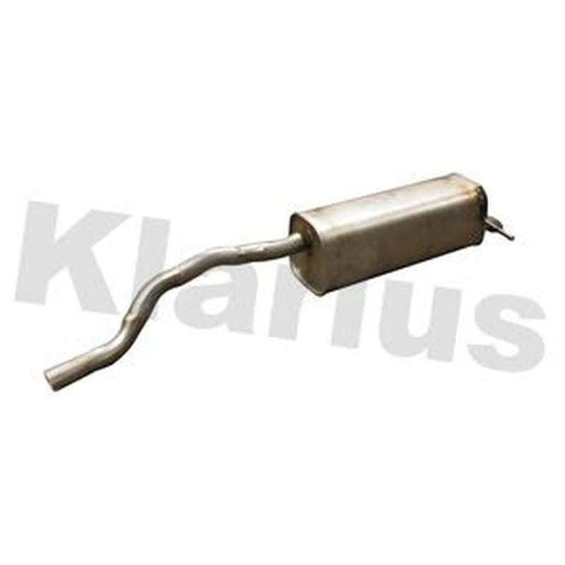 Klarius Box With Tail Pipe Rear fits Skoda Scala 2019 on 1.0